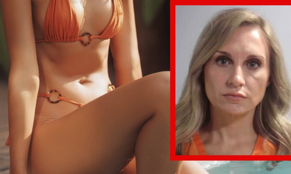 Misty Roberts, moteris su bikiniu (asociatyvi nuotr.)