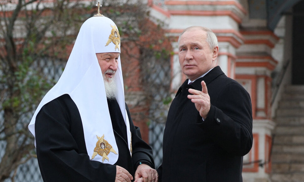 Patriarchas Kirilias ir Vladimiras Putinas