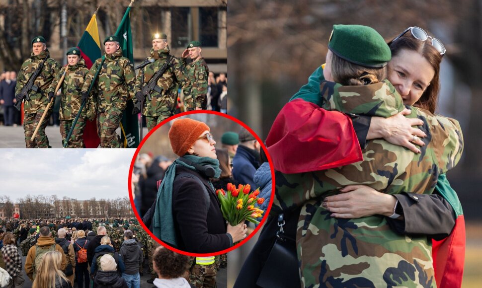 Šaulių priesaikos ir jaunųjų šaulių pasižadėjimo ceremonija 2026-03-11