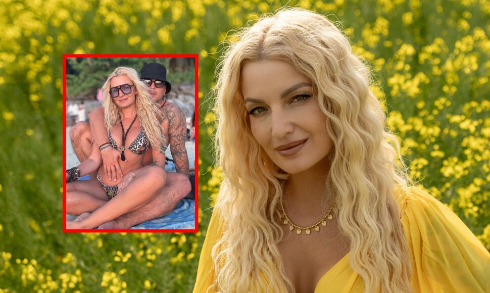 Viktorija Jakučinskaitė su vyru