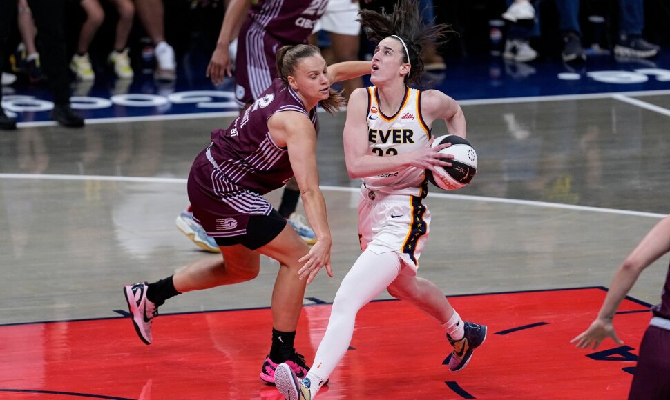 Laura Juškaitė, Caitlin Clark