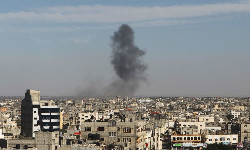 Oro smūgis Gazos Ruože