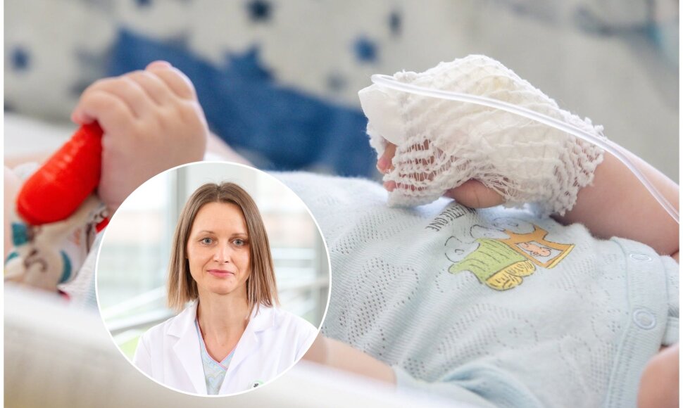Milda Dambrauskienė / Antrasis gydymą genų terapija gavęs mažylis