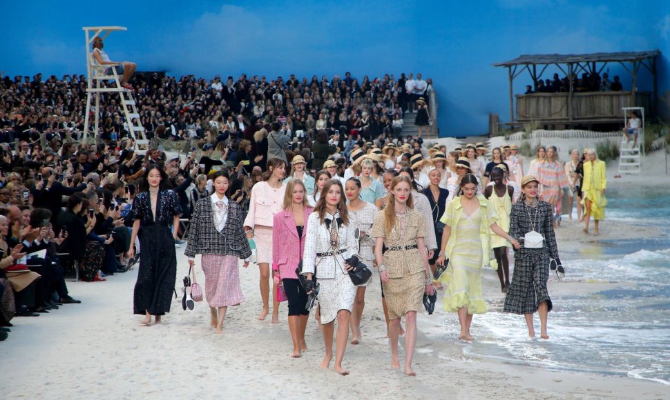 „Chanel“ 2019 m. pavasario ir vasaros kolekcijos pristatymas