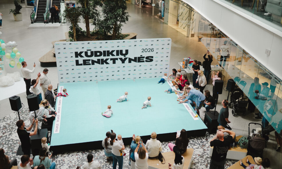 Vilnių sudrebino azarti&scaron;kiausios metų varžybos: &bdquo;Vilnius Outlet&ldquo; i&scaron;rinktas greičiausias Lietuvos kūdikis