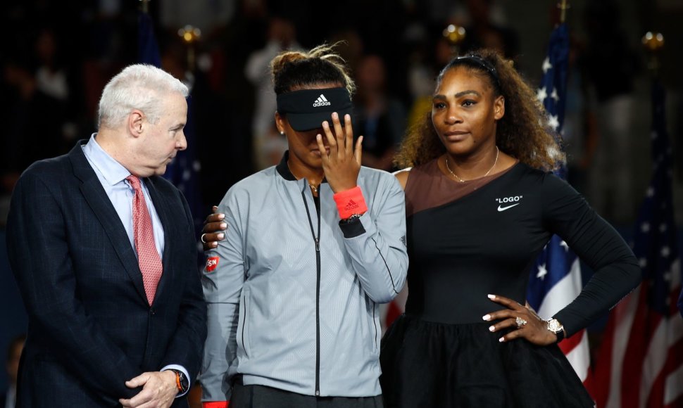 Naomi Osaka ir Serena Williams