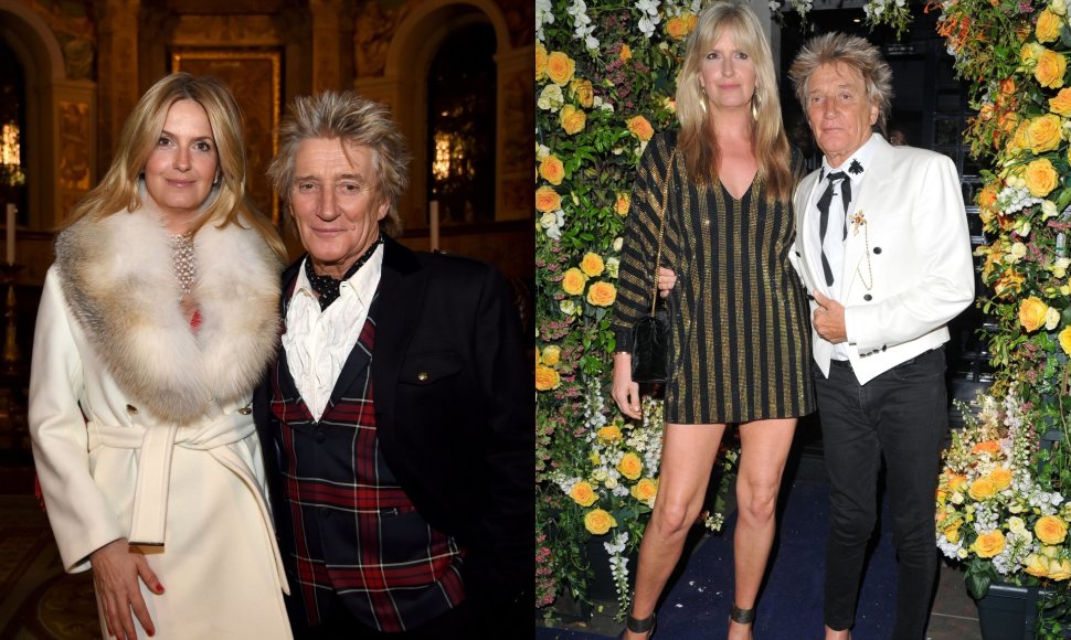 Rodas Stewartas ir Penny Lancaster