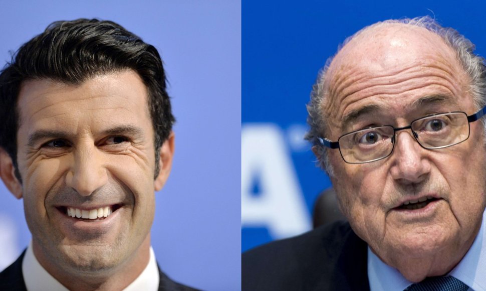 Luisas Figo ir Seppas Blatteris