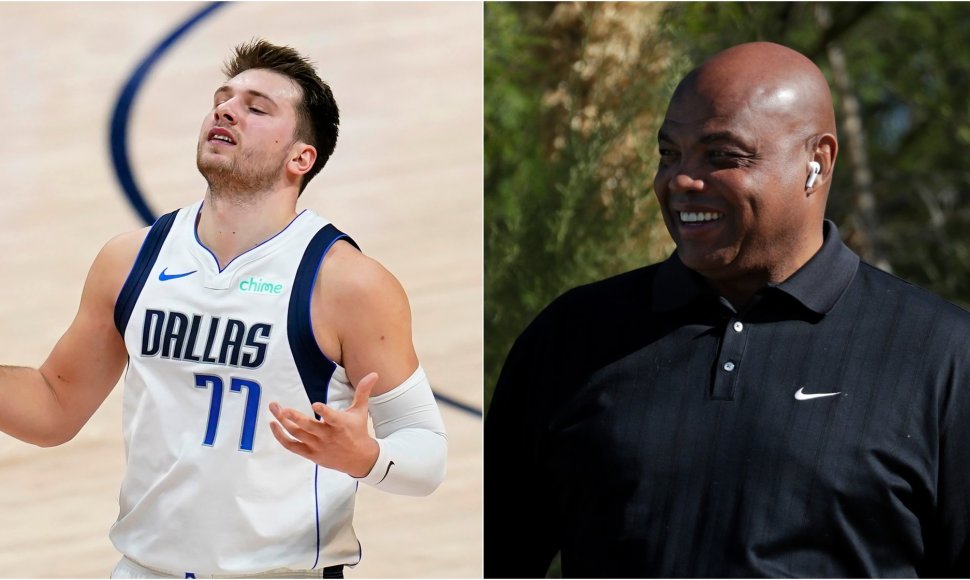 Charlesas Barkley nesuprato, apie ką kalba Luka Dončičius