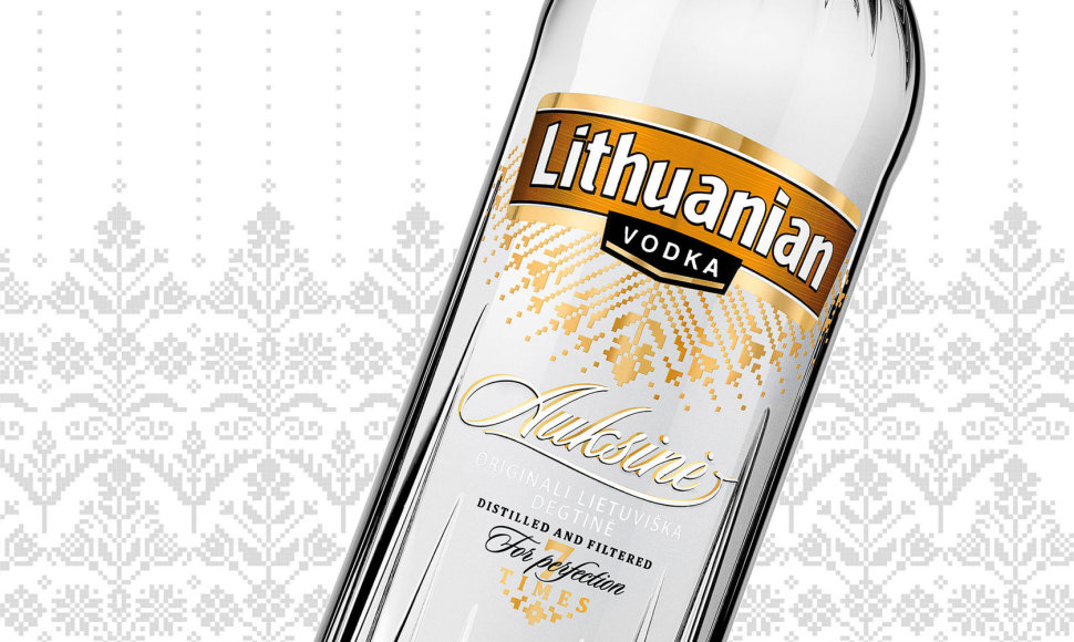 Naujas lietuviškos degtinės „Lithuanian vodka“ prekės ženklas. 
