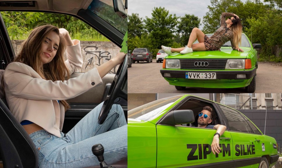ZIP FM tęsia Joninių laužo tradiciją – dovanoja „Audi 100“ aka SILKĘ