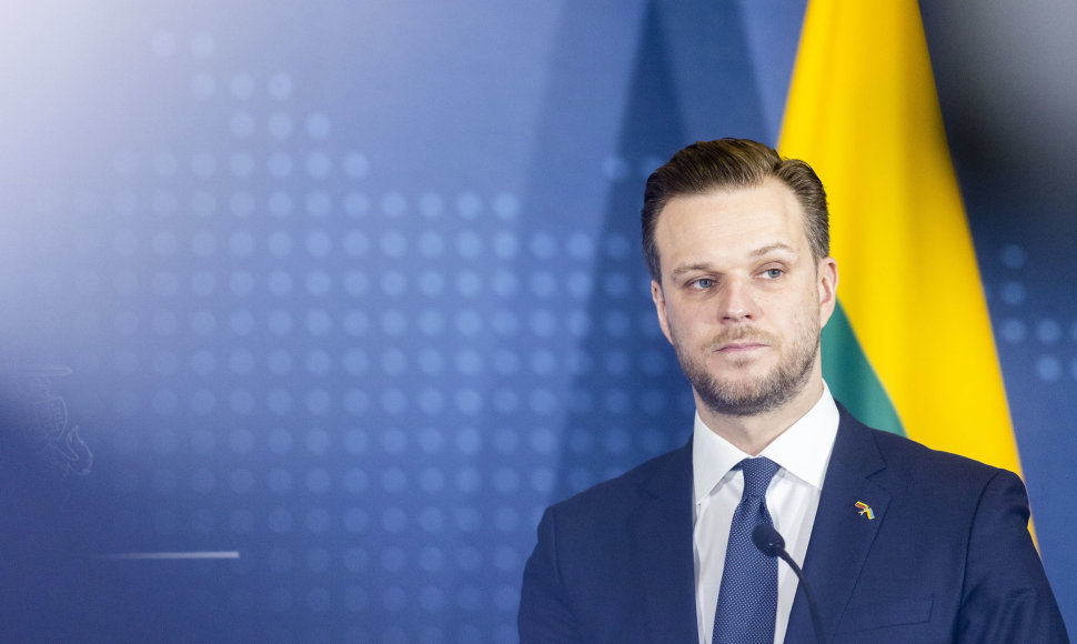 Gabrielius Landsbergis susitiko su JAV valstybės sekretoriumi Antony Blinkenu