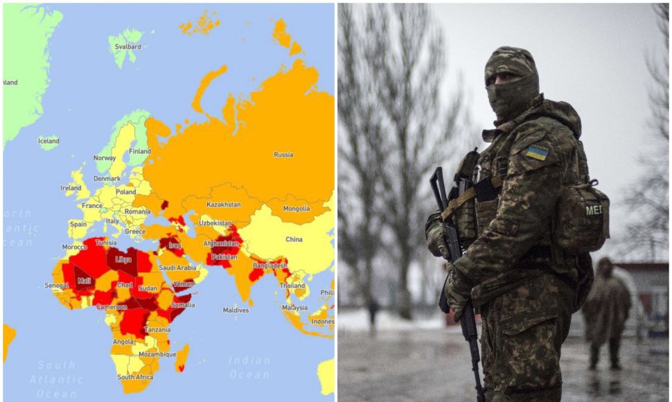 Rytų Ukraina paskelbta pavojingiausia teritorija Europoje