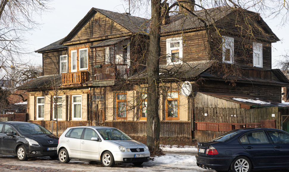 Sostinės Šnipiškių mikrorajonas ir jo medinukai