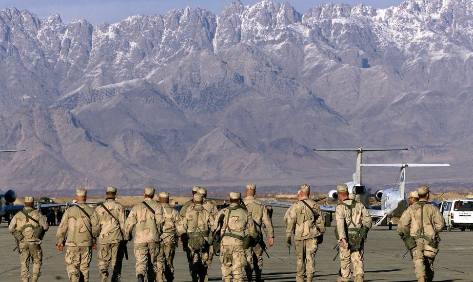 Bagramo karinė JAV bazė Afganistane