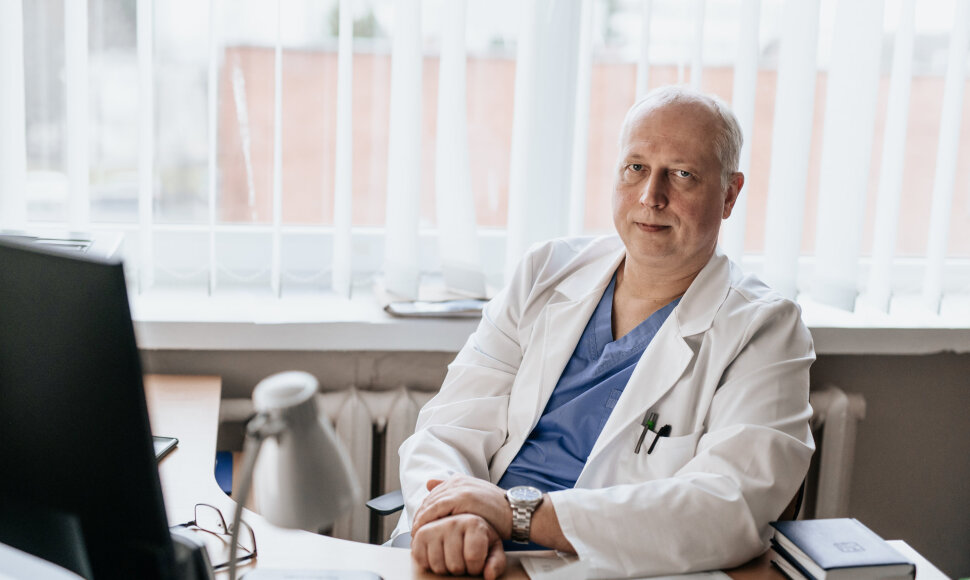 Abdominalinės chirurgijos gydytojas, medicinos mokslų daktaras, prof. dr. Linas Venclauskas