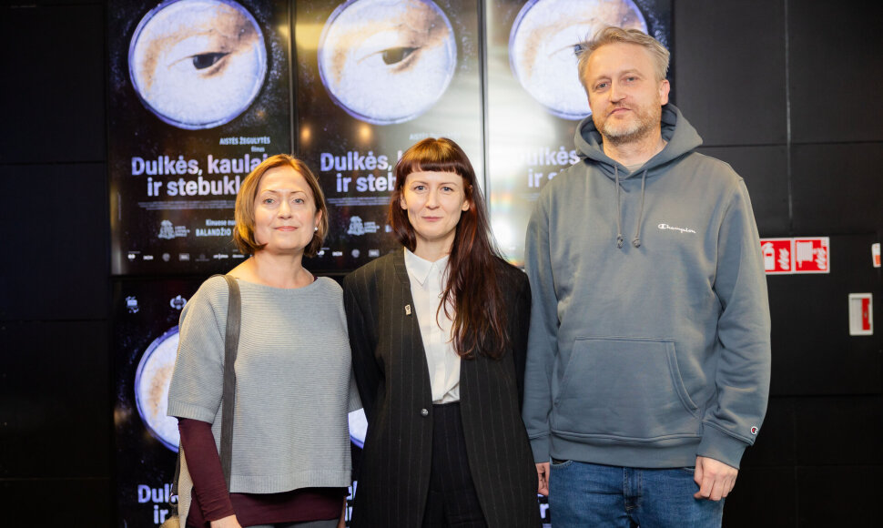 Aistės Žegulytės meninės dokumentikos filmo &bdquo;Dulkės, kaulai ir stebuklai&ldquo; premjera