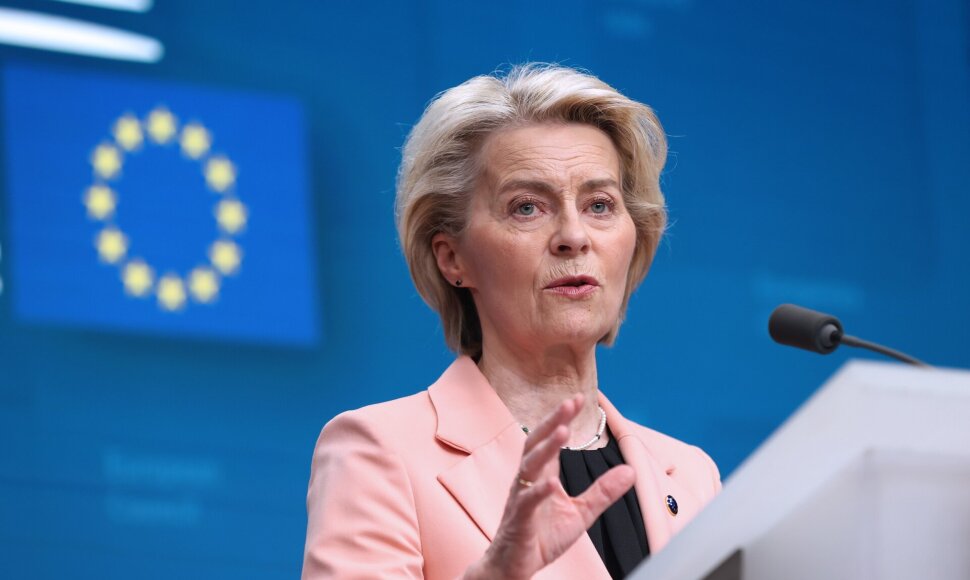 Europos Komisijos (EK) vadovė Ursula von der Leyen / Zhao Dingzhe / ZUMAPRESS.com