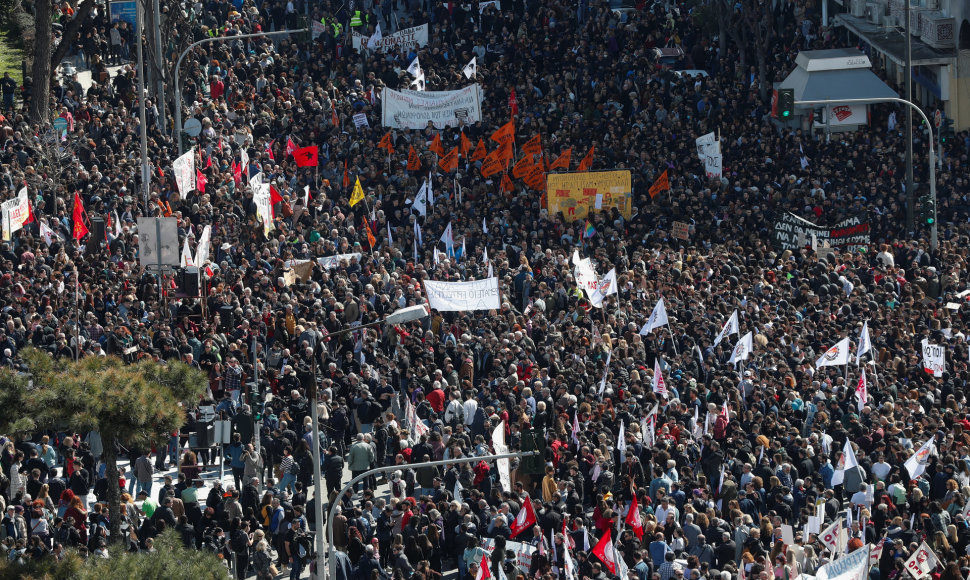 Protestas Salonikuose