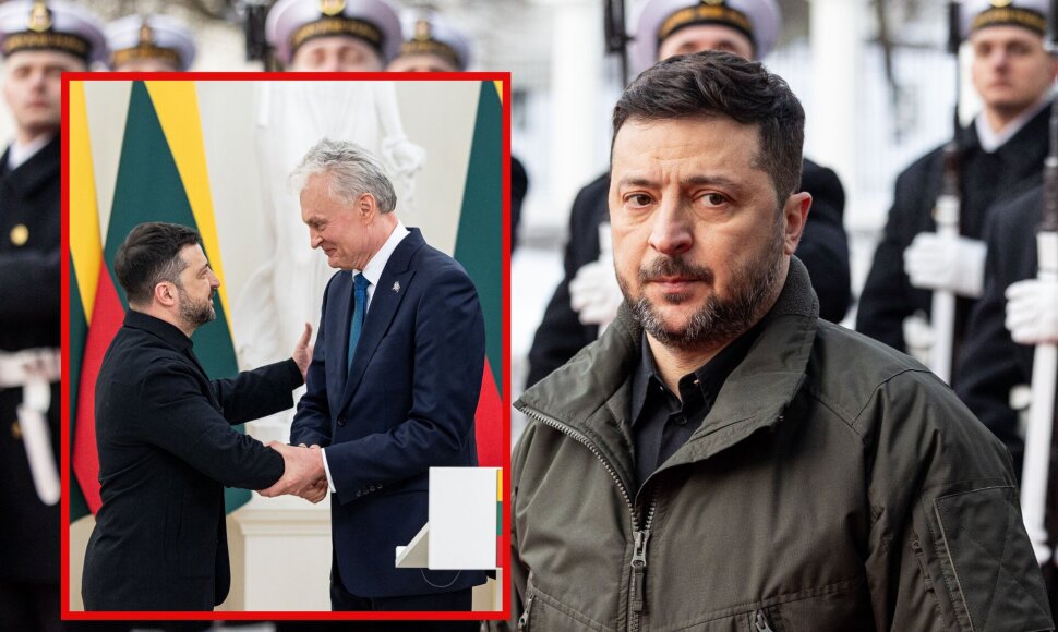 Volodymyras Zelenskis, Gitanas Nausėda