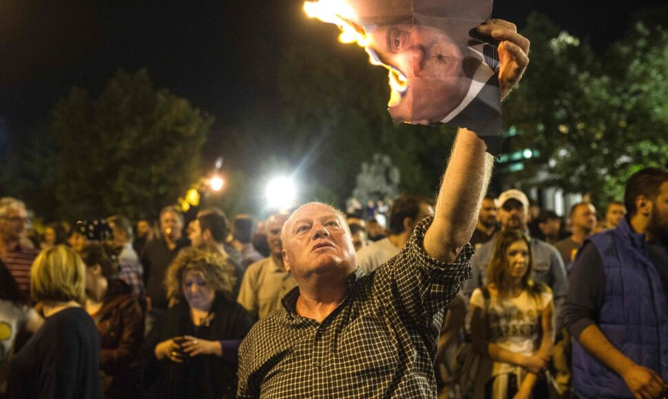 Protestas Makedonijoje