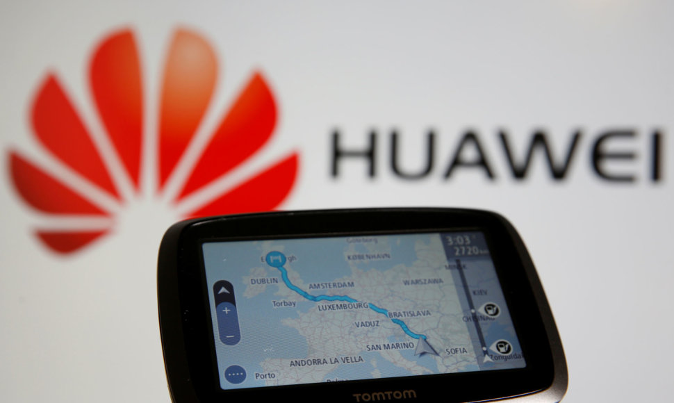 „Huawei“ savo telefonuose siūlys „TomTom“ navigacijos paslaugas