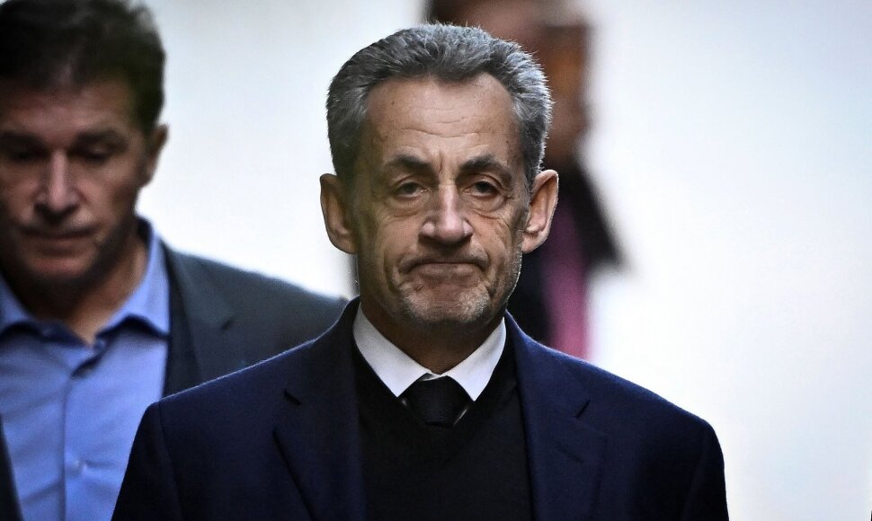 Nicolas Sarkozy / JULIEN DE ROSA / AFP
