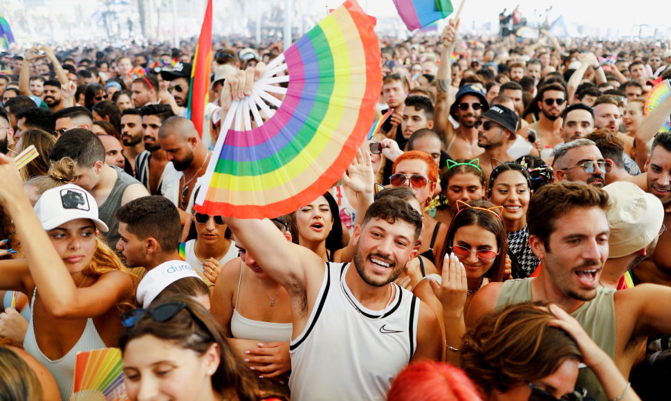Parado Tel Avive akimirka - ateityje jų gali nebelikti