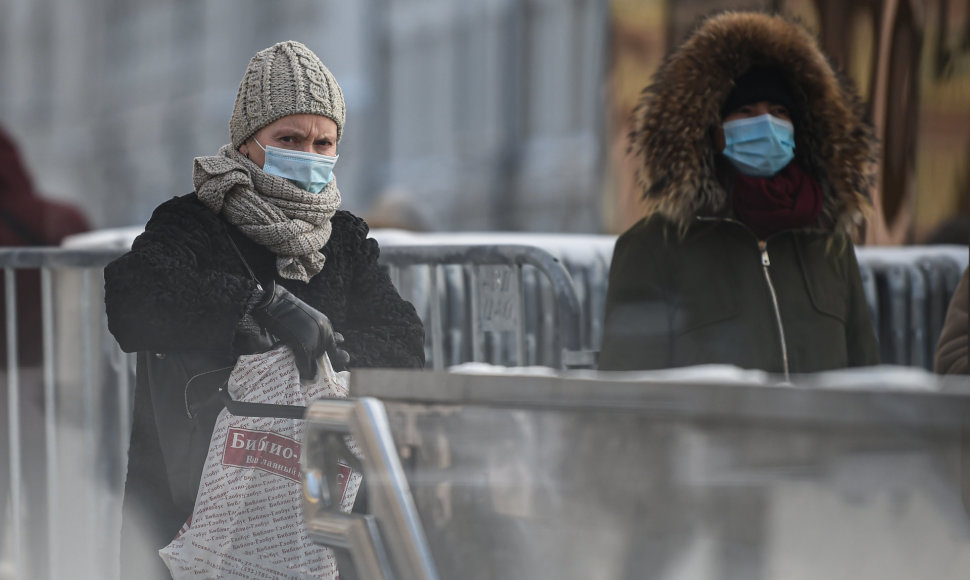 Maskva per pandemiją