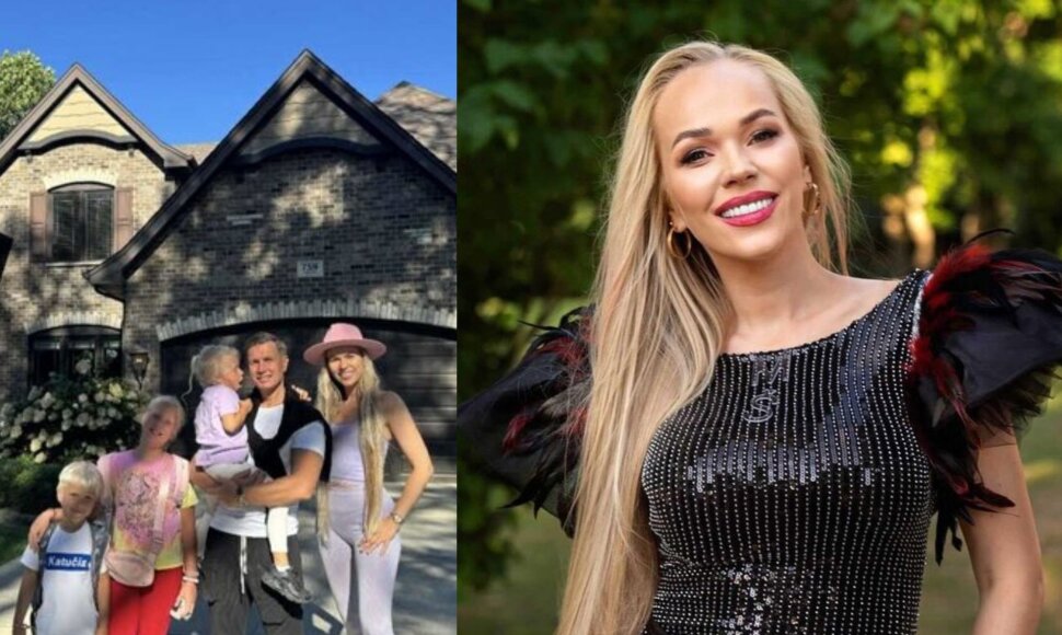 Ieva Voveris su &scaron;eima
