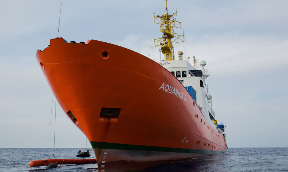 Migrantų gelbėtojų laivas „Aquarius“