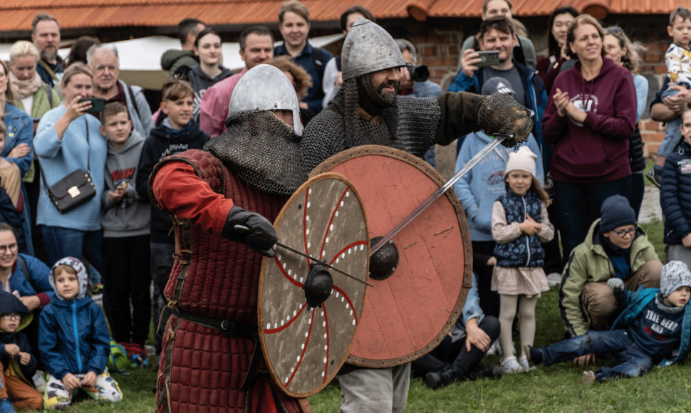 Viduramžių diena Vilniaus gynybinės sienos Bastėjoje