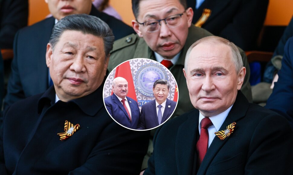 Xi Jinoingas, Vladimiras Putinas ir Aliaksandras Luka&scaron;enka