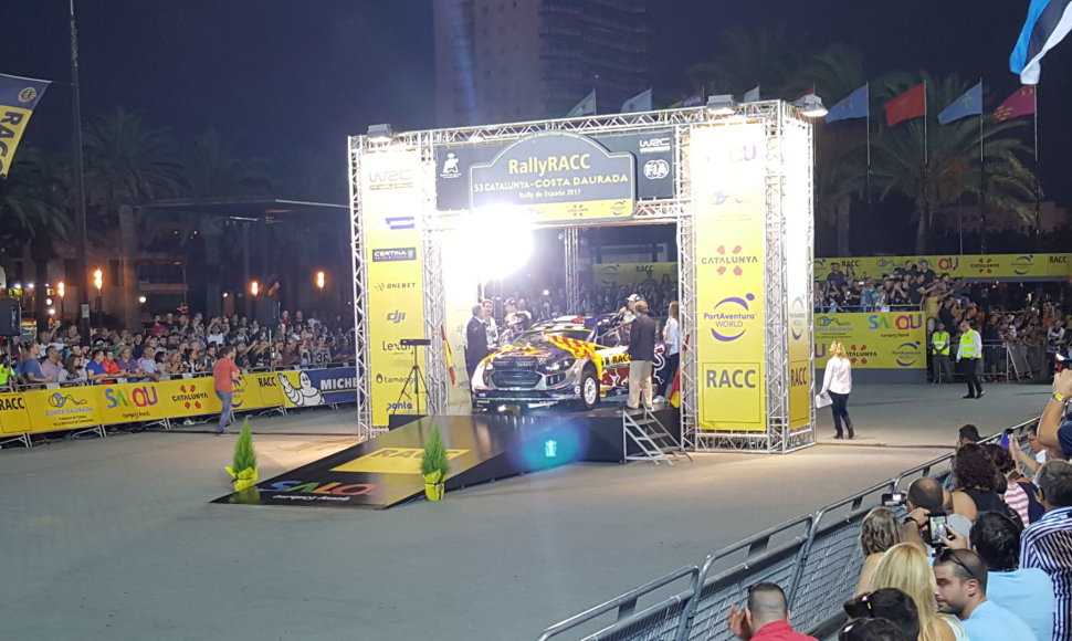 WRC Katalonijos ralio atidarymo ceremonija