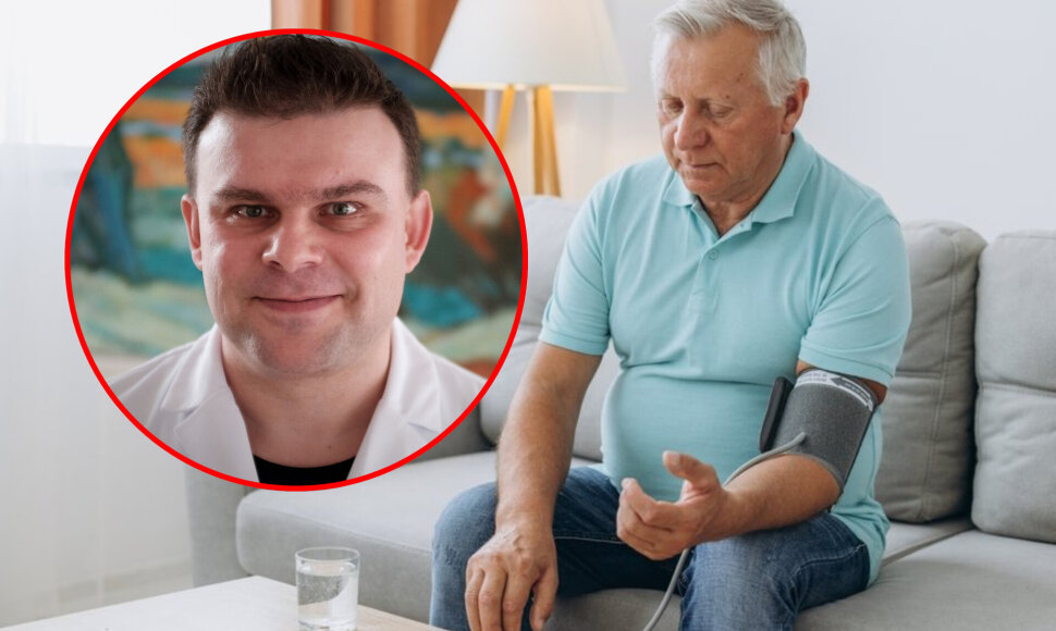 Šeimos gydytojas V. Morozovas paaiškino, kodėl vien kraujospūdžio matavimo neužtenka