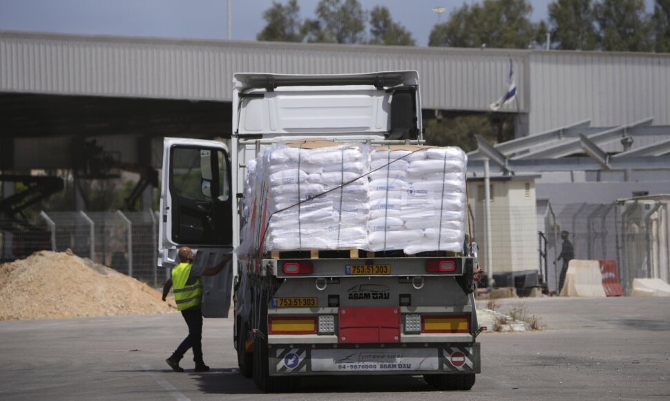 Humanitarinė pagalba Gazos Ruožui / Ohad Zwigenberg / AP