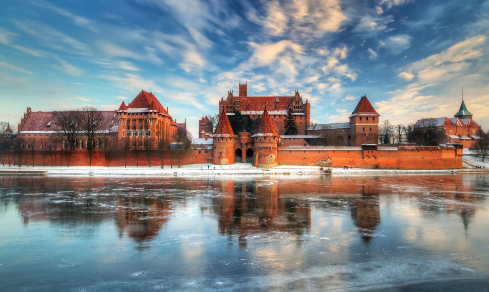 Malborko (Marienburgo) pilis Lenkijoje 