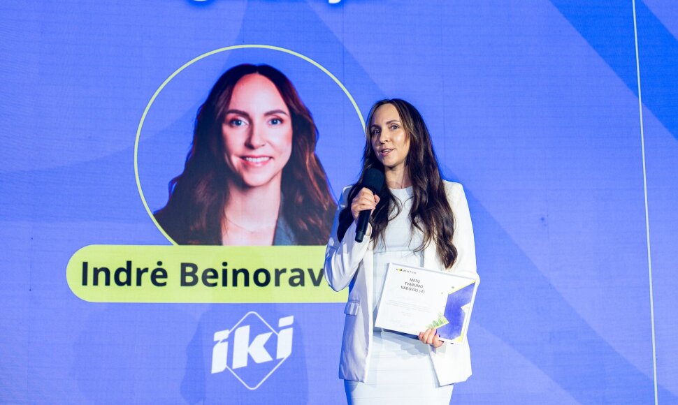 Metų tvarumo vadovė Indrė Beinoravičienė