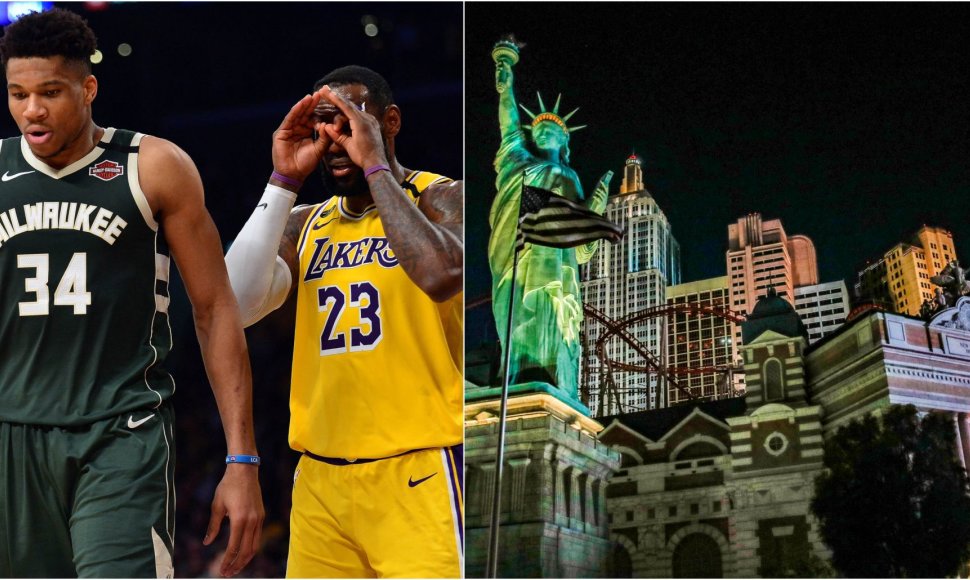 NBA sezonas gali būti užbaigtas Las Vegase