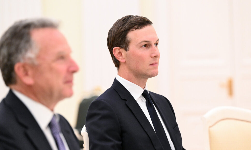 Steve'as Witkoffas ir Jaredas Kushneris / Kristina Kormilitsyna / ZUMAPRESS.com