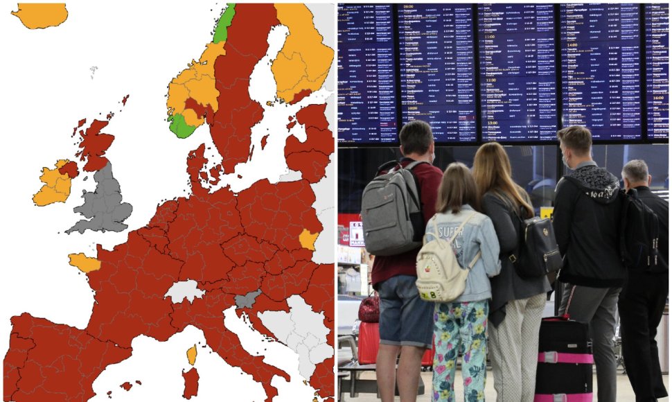 Skelbiamas naujas paveiktų šalių sąrašas