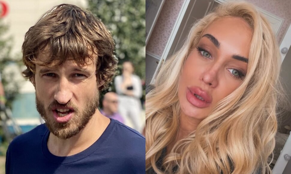 Oksana Pikul ir Simas Jasaitis