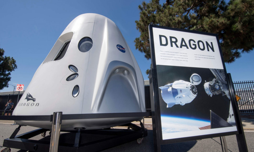 „SpaceX Crew Dragon 2“ – arčiausiai tinkamumo žmonių gabenimui į kosmosą esanti amerikiečių kosminė kapsulė