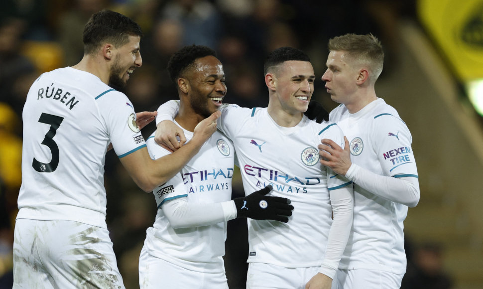 Raheemas Sterlingas tapo pagrindiniu „Manchester City“ pergalės kalviu