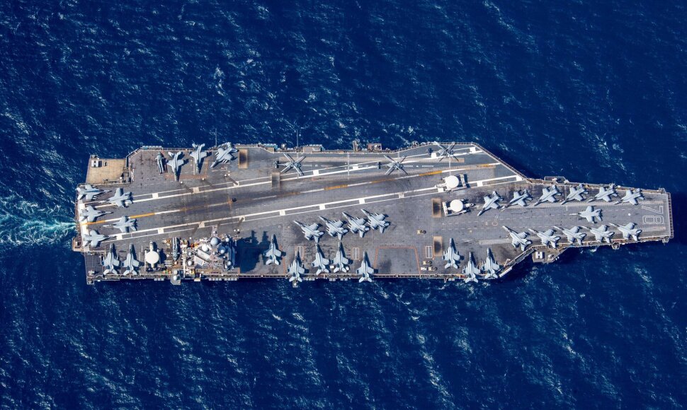 JAV lėktuvne&scaron;is &bdquo;USS Gerald R. Ford&ldquo;
