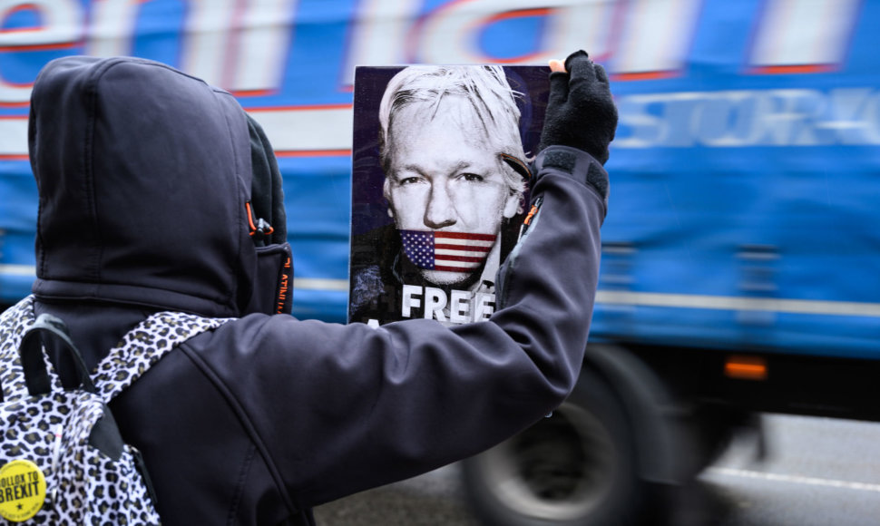Juliano Assange'o rėmėjas