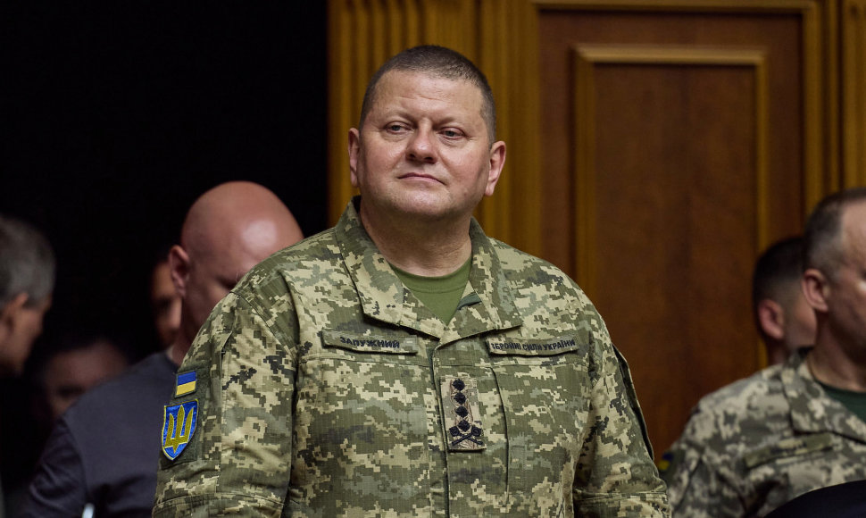 Vyriausiasis Ukrainos ginkluotųjų pajėgų vadas Valerijus Zalužnas