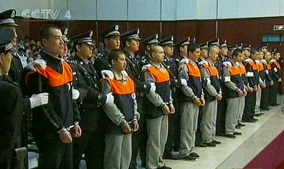 Kinijoje mirties bausmės įprastos