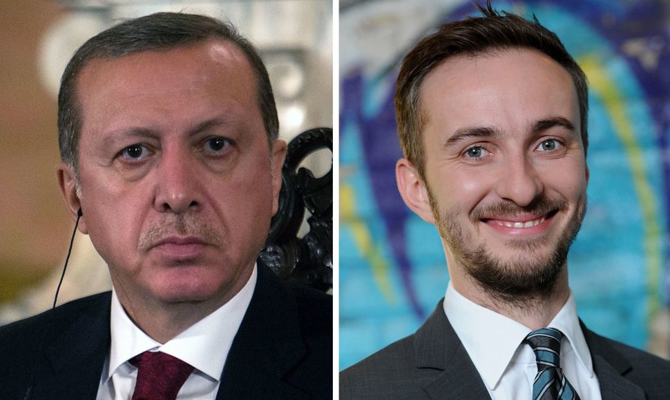 Receps Tayyipas Erdogans ir Janas Böhmermannas