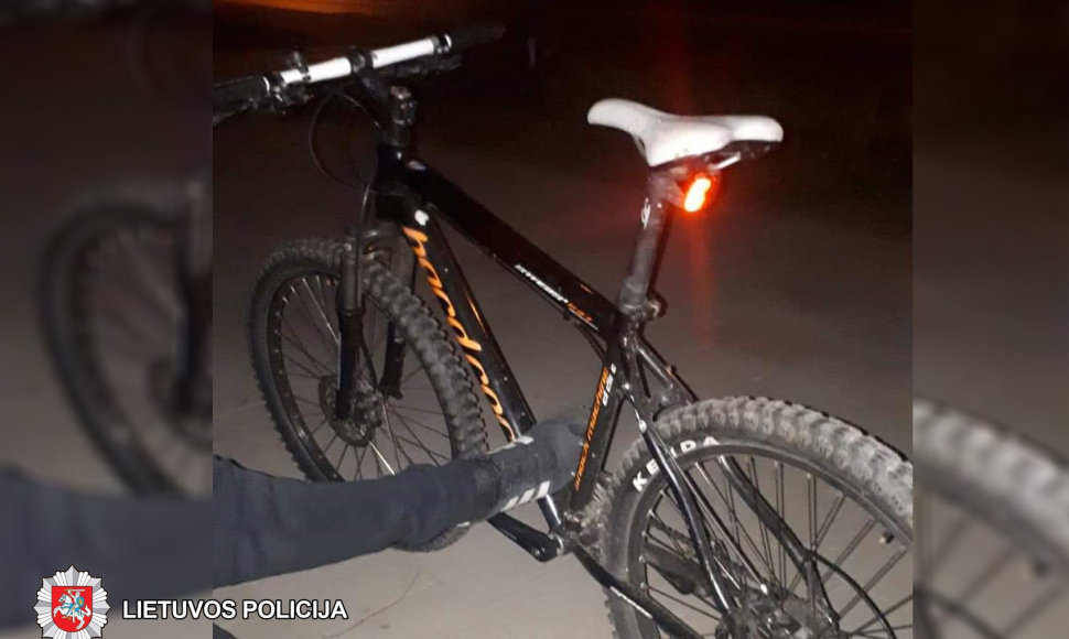 Pavogtas ir ieškomas šis dviratis „Handrock“